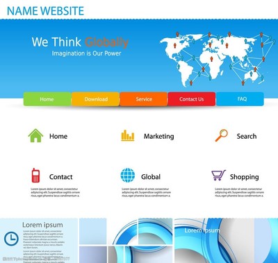 网站设计 从网页模板到视觉呈现的完整指南